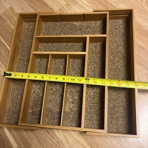 Bamboo Drawer Organizer